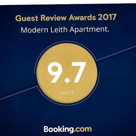 Modern Leith Apartment. Edinburgh Bagian luar foto